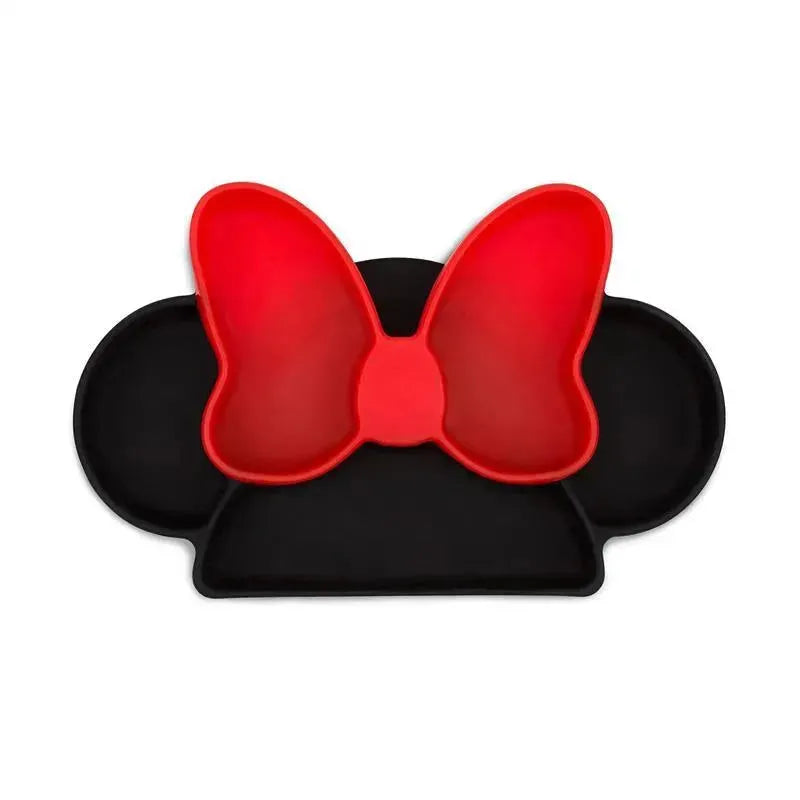 Bumkins - Minnie Mouse Silicone Grip Dish Image 1