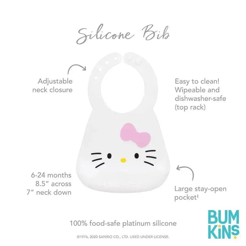 Bumkins - Silicone Bib Hello Kitty Image 5