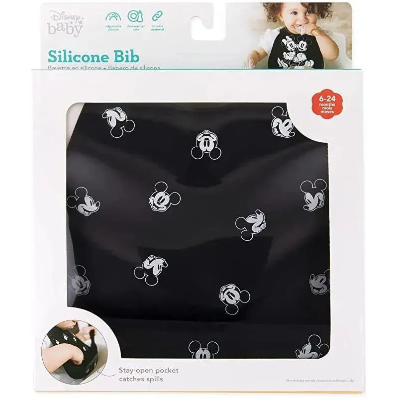 Bumkins Silicone Bib: Mickey Mouse Image 5