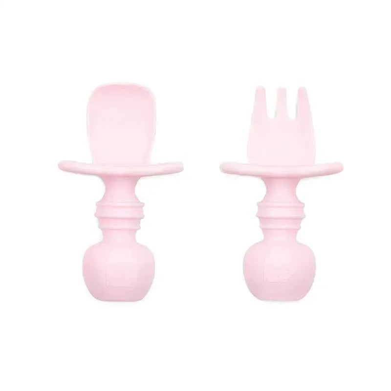 Bumkins - Silicone Chewtensils, Pink Image 1