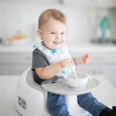 Bumkins Silicone First Feeding Set with Lid & Spoon, Marble Image 3