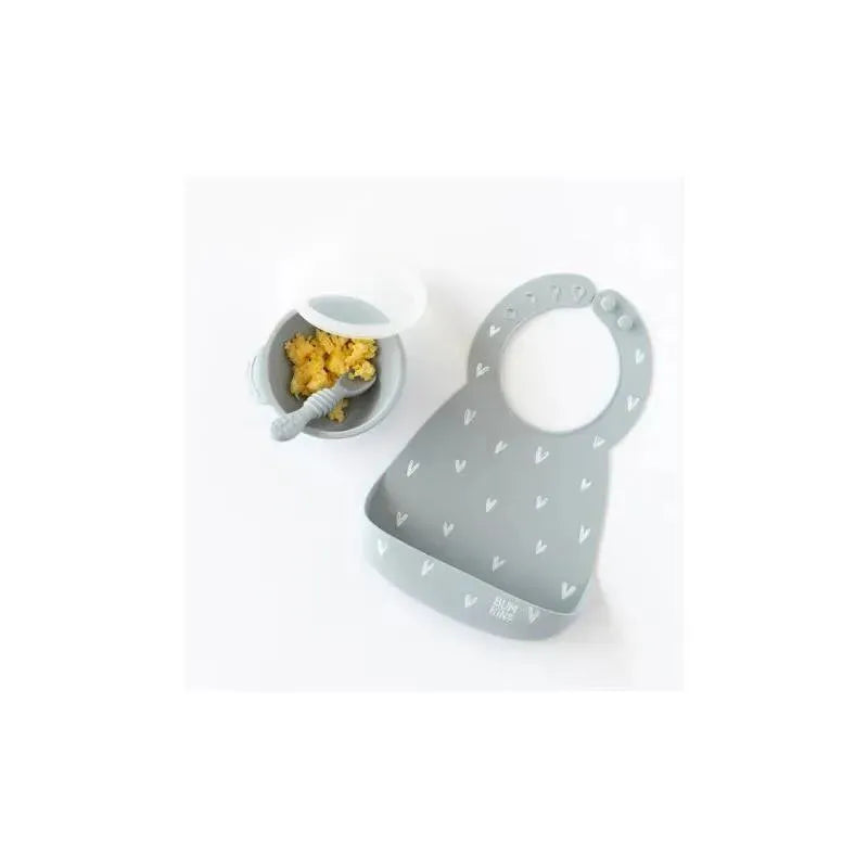 Bumkins - Silicone Molded Bib, Hearts Image 4
