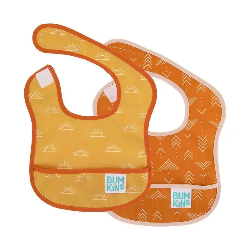 Bumkins - Starter Bib 2 Pk, Sunshine/Grounded Image 1