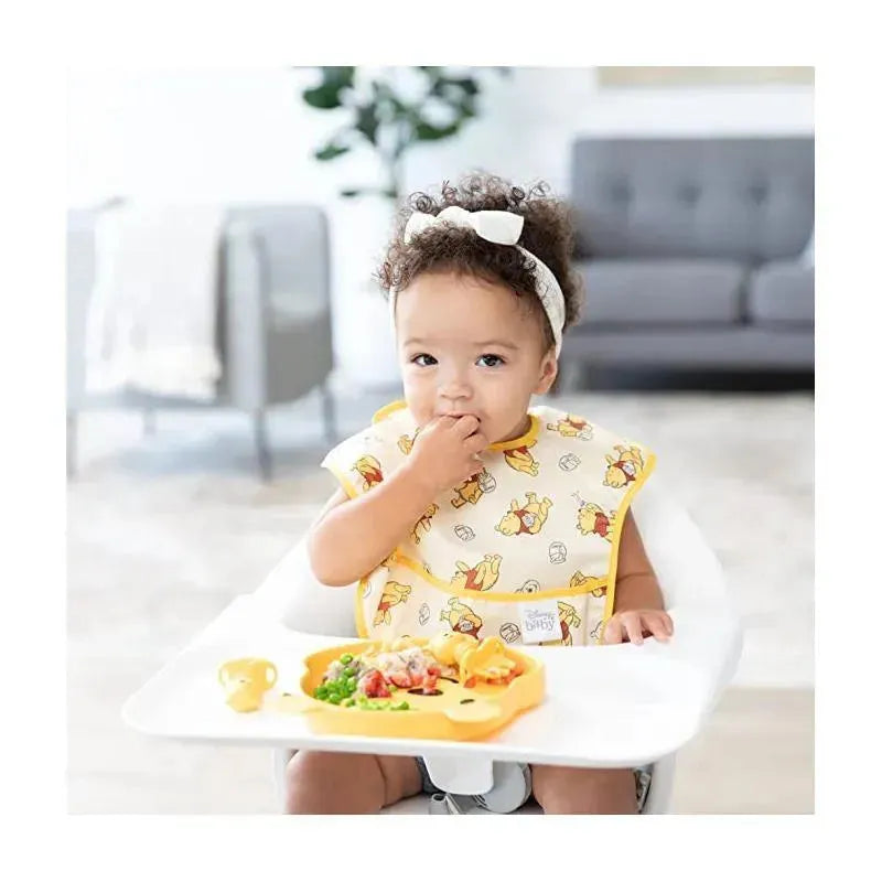 Bumkins - Disney Superbib, 3 Pk, Pooh Bear And Friends Image 3