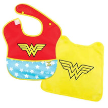 Bumkins Superbib With Cape, Dc Wonder Woman Image 1