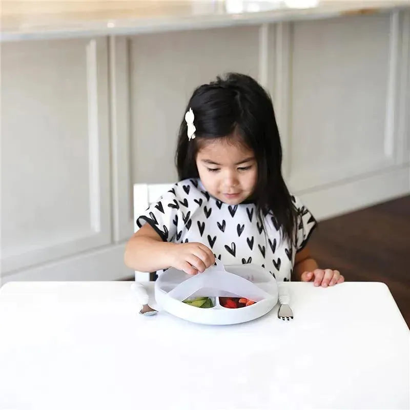 Bumkins - Toddler and Baby Suction Plates, Marble Image 3