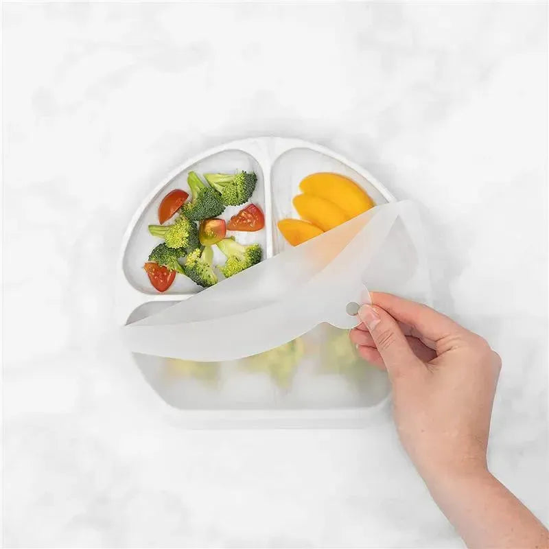 Bumkins - Toddler and Baby Suction Plates, Marble Image 5