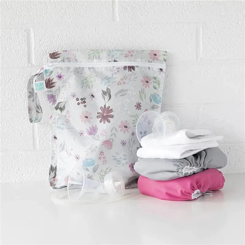 Bumkins - Waterproof Wet Bag, Floral Image 4