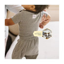 Burts Bees - 3Pk Baby Unisex Organic Solid Short Sleeve Bodysuits, Midnight Image 3