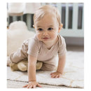 Burts Bees - 5Pk Baby Girl Solid Short Sleeve Bodysuits, Pink Sand Image 3