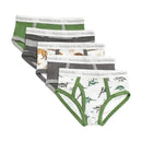 Burts Bees - 5Pk Happy Herbivores & Lions Underwear Image 1