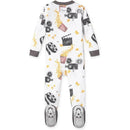 Burts Bees - Baby Boy Movie Night Sleeper, Cloud Image 2