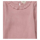 Burts Bees - Baby Girl Thermal Bodysuit & Pant Set, Persian Rose Image 2