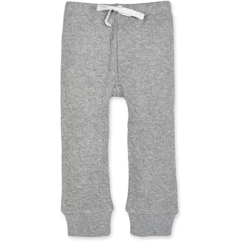 Burts Bees - Baby Knit Jogger Pants, Heather Grey Image 1