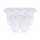 Burt's Bees - Essential Bodysuit 5 Pack, Cloud Image 3