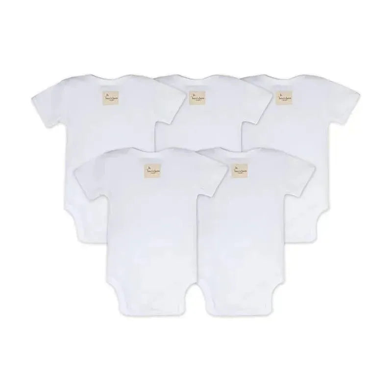 Burt's Bees - Essential Bodysuit 5 Pack, Cloud Image 3