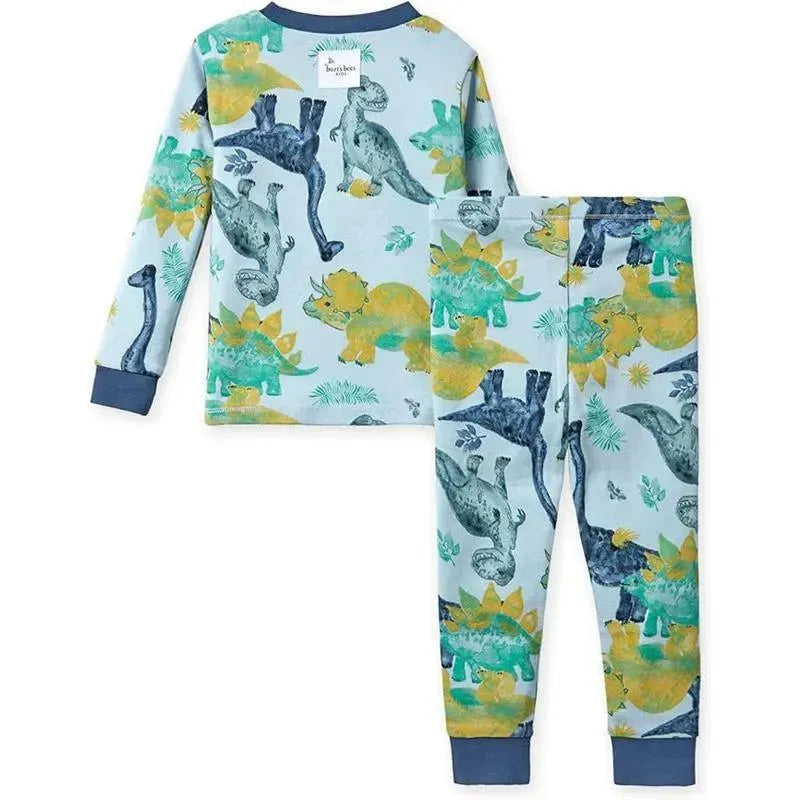 Burts Bees - Mega Dino Friends Tee & Pant Pj Set Image 2