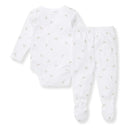 Burts Bees - Micro Golden Bee Bodysuit Set, Fossil Image 2