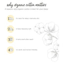 Burts Bees - Micro Golden Bee Bodysuit Set, Fossil Image 4