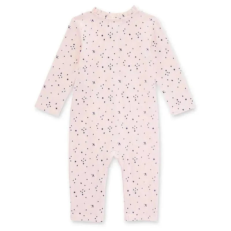 Burts Bees - Ribbed Ditsy Petal Jumpsuit, Dawn Image 2