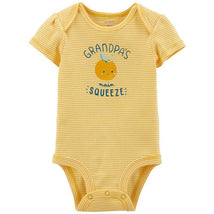 Carter's - Grandpa's Main Squeeze Original Bodysuit, Yellow Image 1