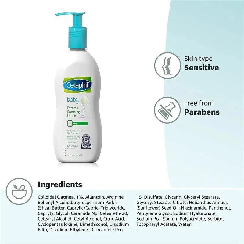 Cetaphil - Baby Eczema Soothing Lotion 5 Fl Oz  Image 8