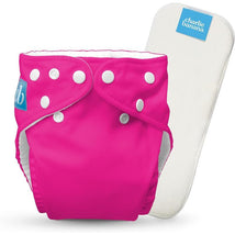 Charlie Banana - Hot Pink Reusable Cloth Diaper One Size  Image 1