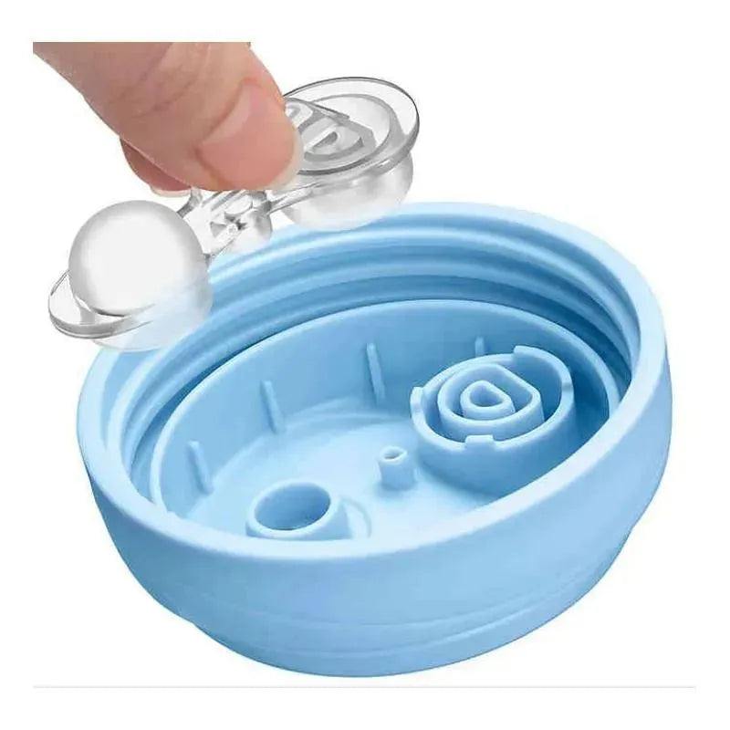 Chicco 20 - Rim Spout Trainer Cup- 9Oz, 9M+ Blue/Teal Image 7