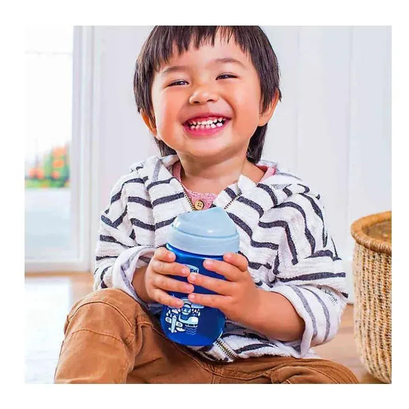 Chicco 20 - Rim Spout Trainer Cup- 9Oz, 9M+ Blue/Teal Image 5