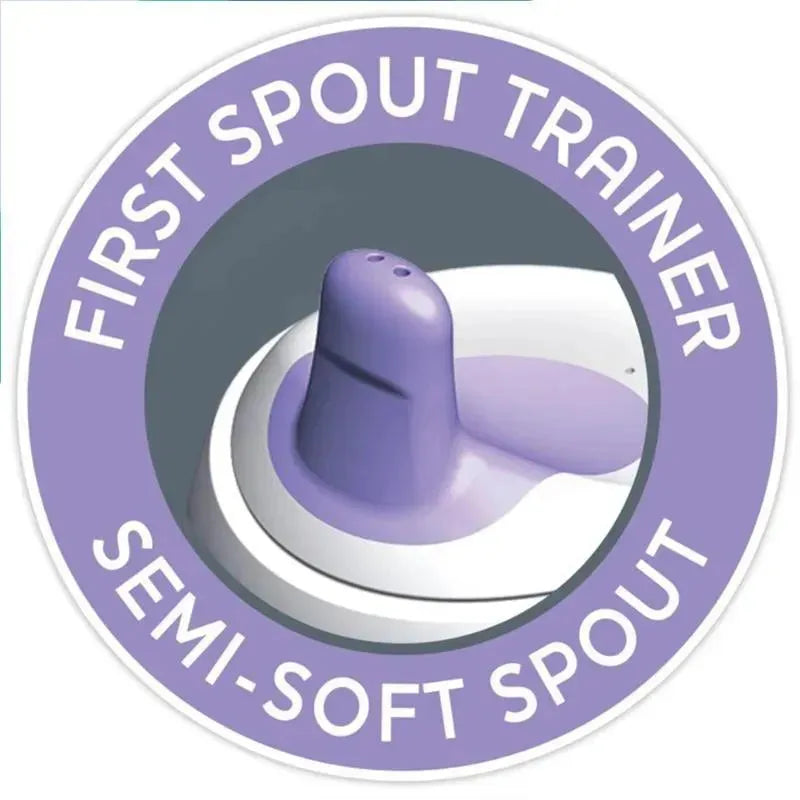 Chicco Feeding - Semi-Soft Spout Trainer Sippy Cup 6M+ | Blue Image 5