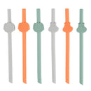 Chicco Feeding - Silicone Straws Variety Pack (6Pcs) Image 1