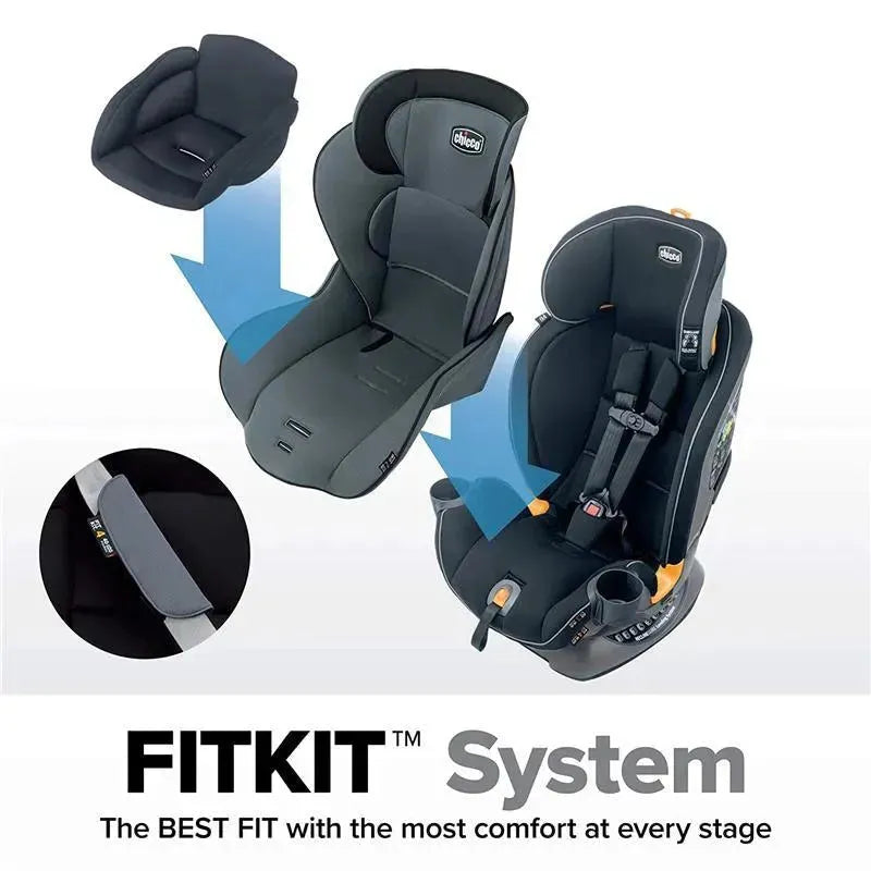 Chicco - Fit4 4-in-1 Convertible Car Seat, Onyx Image 7