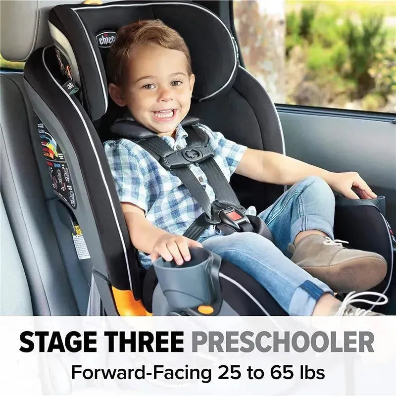 Chicco - Fit4 4-in-1 Convertible Car Seat, Onyx Image 3