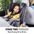 Chicco - Fit4 4-in-1 Convertible Car Seat, Onyx Image 4
