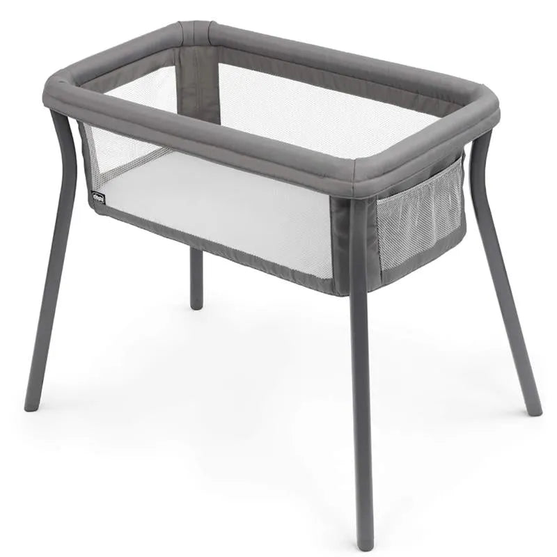 Chicco Grey Baby Mesh Portable Bassinet Image 1