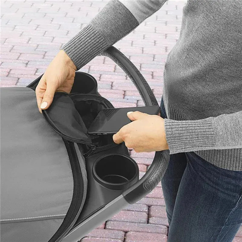 Chicco Mini Bravo Plus Travel System, Slate Image 3
