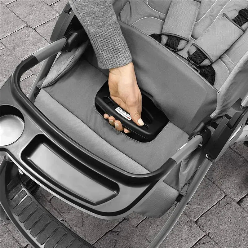 Chicco Mini Bravo Plus Travel System, Slate Image 7