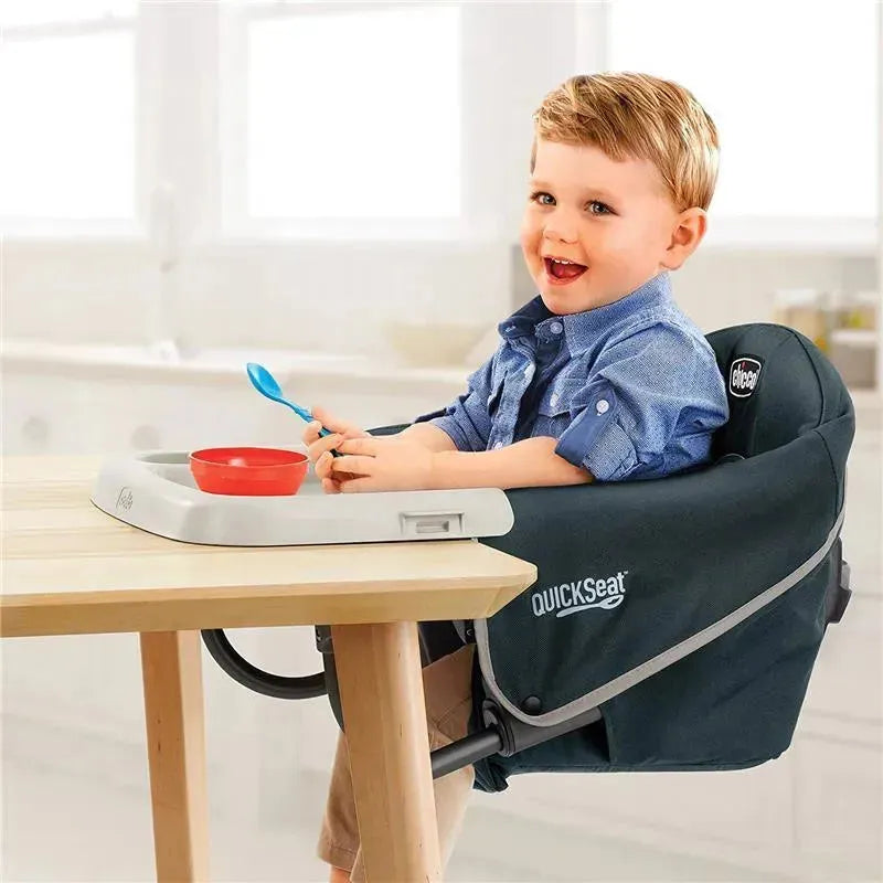 Chicco Quickseat Hook-On Chair - Graphite Image 2