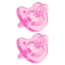 Chicco Soft Silicone Pacifiers 2-Pack, Pink Image 1