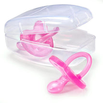 Chicco Soft Silicone Pacifiers 2-Pack, Pink Image 3