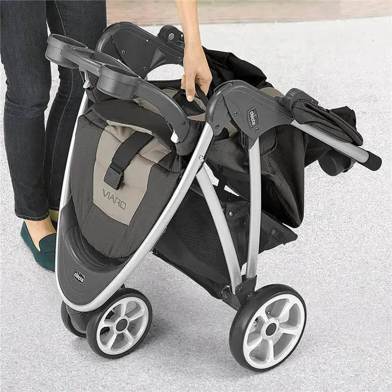 Chicco Viaro Stroller Travel System, Black Image 3