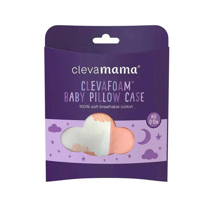 Clevamama - Clevafoam Toddler Pillow Case, Coral Image 5