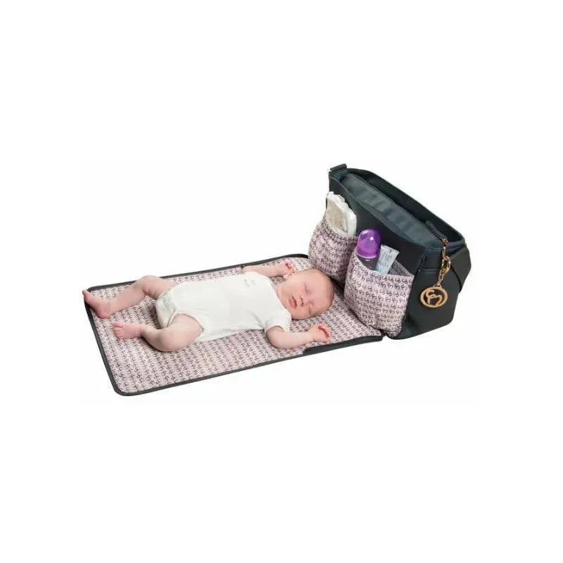 Clevamama - Ellie Baby Diaper Bag, Navy Image 4