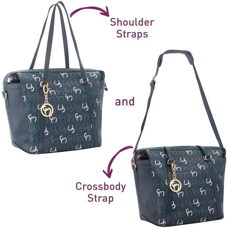 Clevamama - Hannah Tote Diaper Bag, Navy Image 8