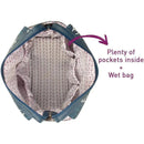Clevamama - Hannah Tote Diaper Bag, Navy Image 5