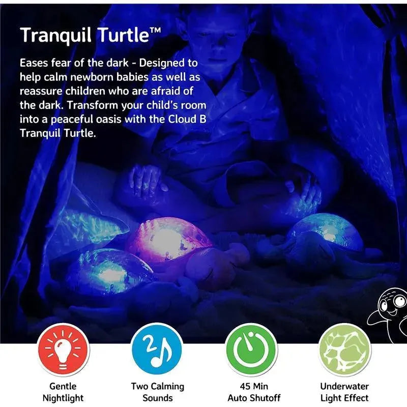 Cloud B - Ocean Projector Nightlight, Tranquil Turtle Image 6