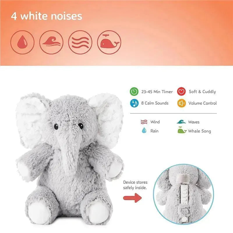 Cloud B - Sound Machine with White Noise Soothing Sounds, Elliot Elephant Image 2