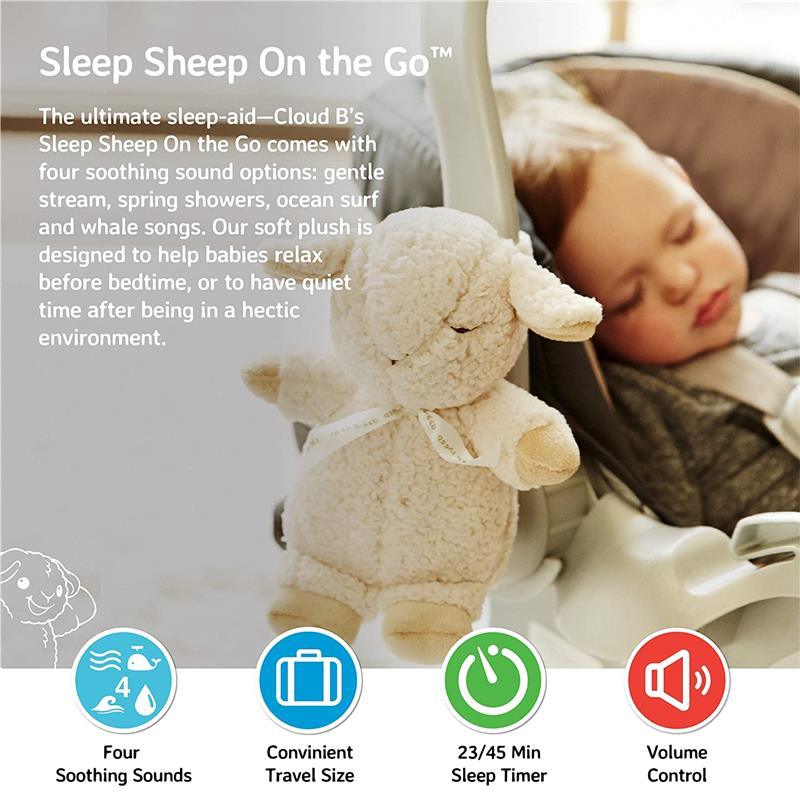 Cloud B - Travel Soothing Sound Machine, Sleep Sheep on the Go Image 5