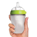 Comotomo - 8Oz Natural Feel Baby Bottle, Green Image 3