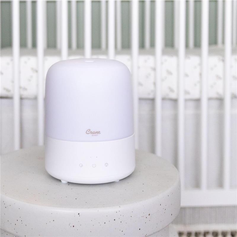 Crane - 3-In-1 Pediatric Cool Mist Humidifier And Aroma Diffuser And Sleep Support Light, 0.5 Gallon Image 8